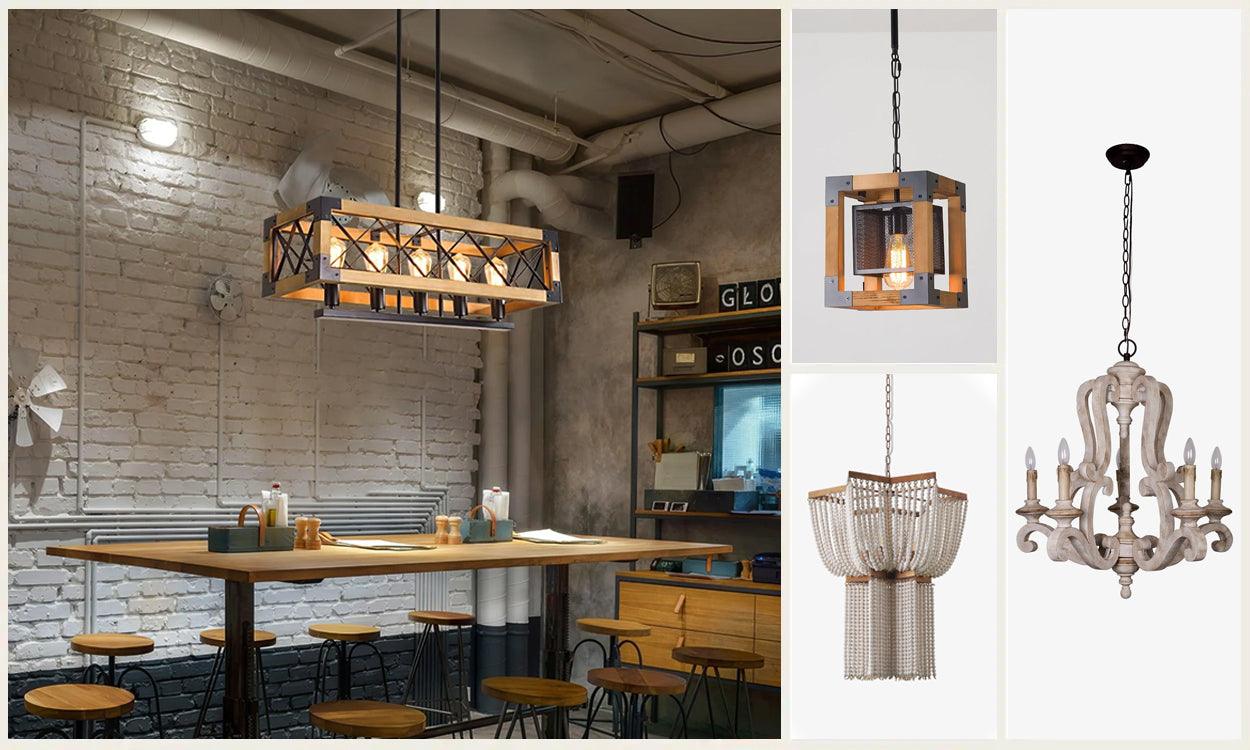 Rustic discount contemporary lighting