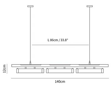 Colt Pendant Light — Dimension drawings 2