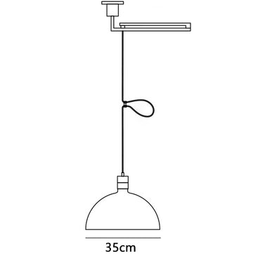 Piper Bliss Pendant Light — Dimension drawings 1