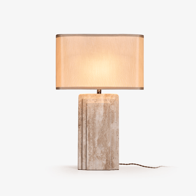 Arco Travertine Table Lamp - Vakkerlight