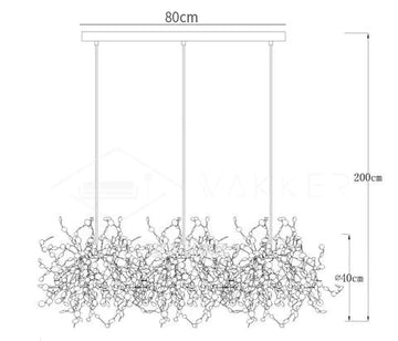 Luminex Pendant Lamp — Dimension drawings 3