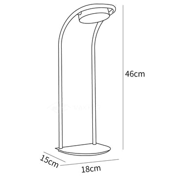 Lampe de Table C Ball — Dimension drawings 2