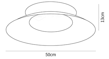Plafonnier Cetra — Dimension drawings 1