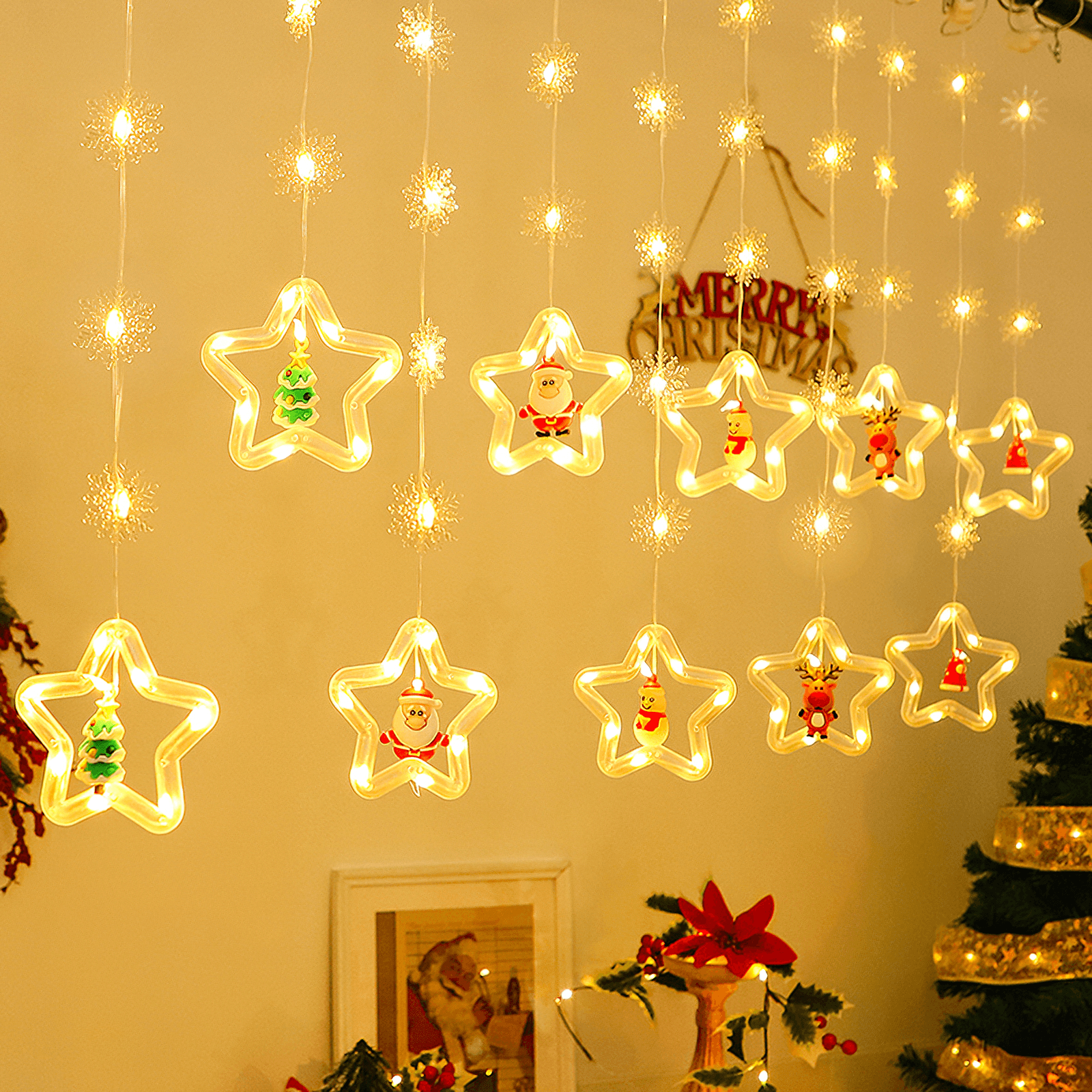 Orange Christmas String Lights - Christmas Lights 