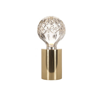 Crystal Bulb Table Lamp - Vakkerlight — Dimension drawings 1