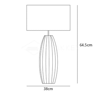 Luminária de Mesa Galileo — Dimension drawings 1