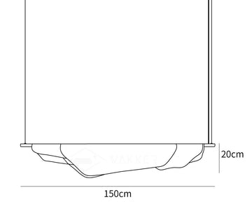Mediterranea Hanglamp — Dimension drawings 3