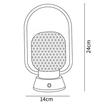 Muse Built-in Battery Table Lamp — Dimension drawings 1