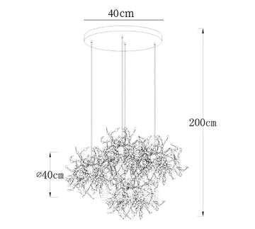 Luminex Pendant Lamp — Dimension drawings 4