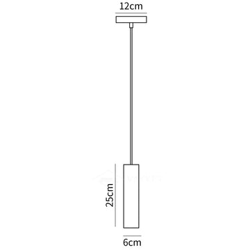 Silo Alabaster-Pendelleuchte — Dimension drawings 5