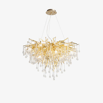 Teardrop Crystal Chandelier – detail 30 — Dimension drawings 1
