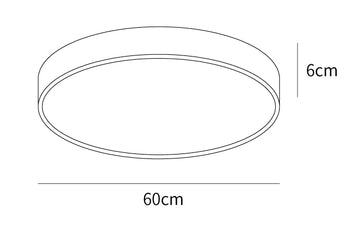 Wooden Geometric Ceiling Light — Dimension drawings 1