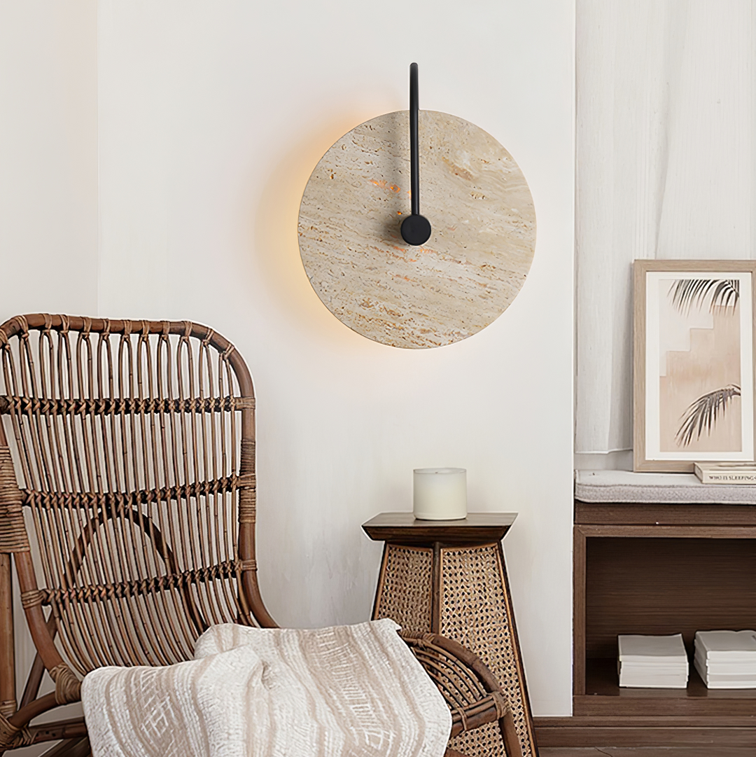 The beauty of light: discover the fascinating travertine lamps