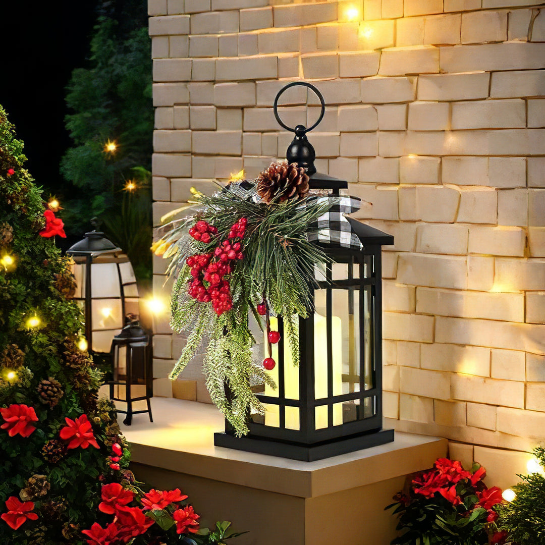 Outdoor Post Lights: Illuminate Your Christmas Spirit