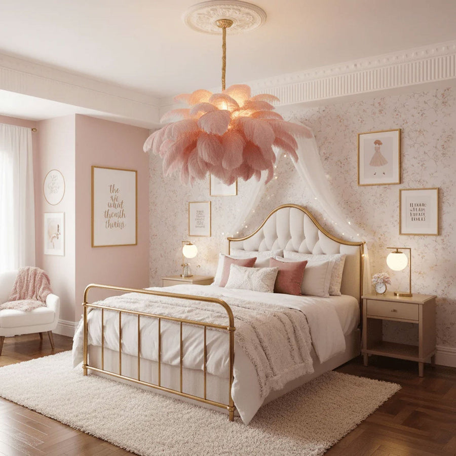 Softness & Sculpture: The Story Behind Our Ostrich Feather Lighting Collection - Vakkerlight