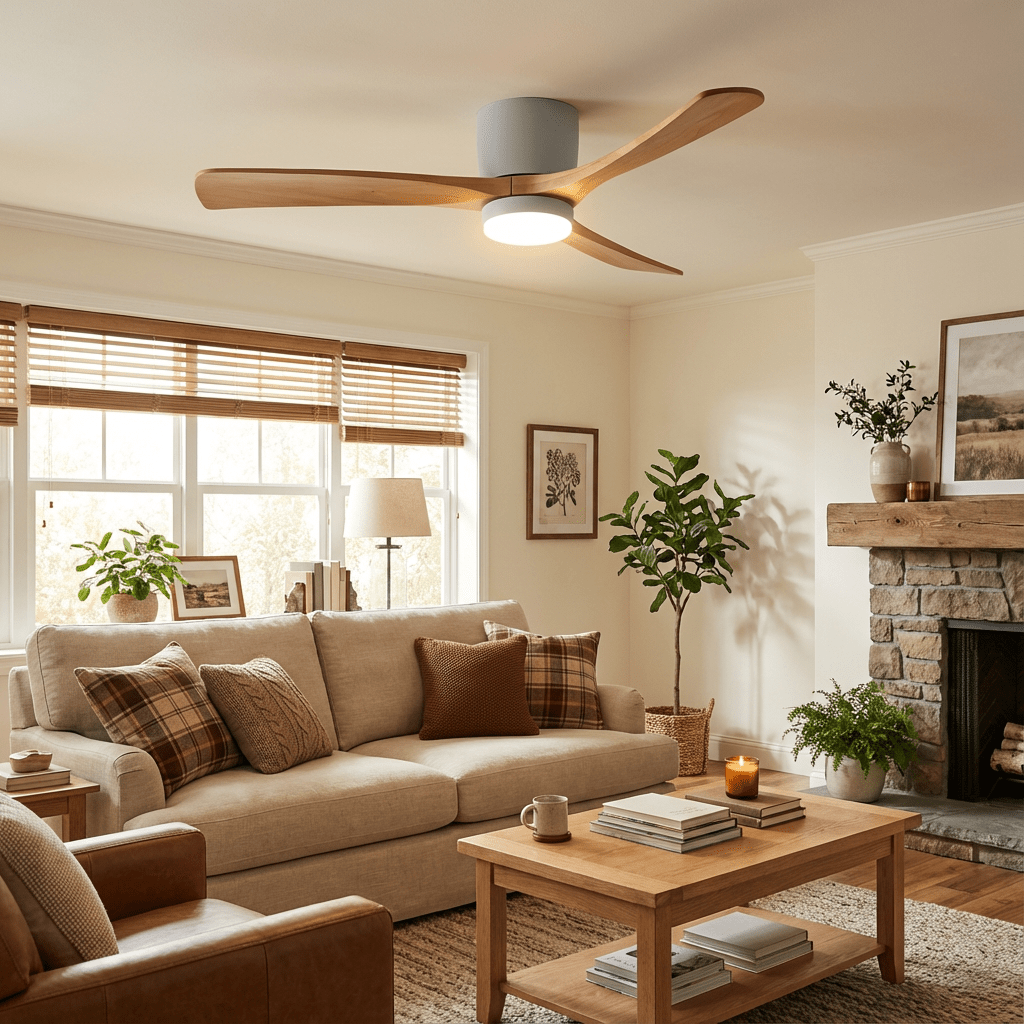 From sketch to finished product: The design process behind the Nordic Wooden Ceiling Fan Light - Vakkerlight