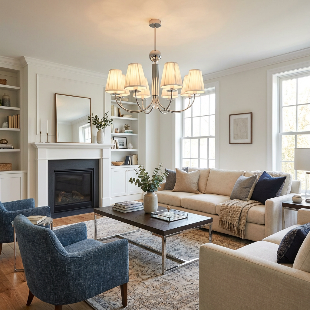 How to Choose the Right Chrome Chandelier for Your Living Room