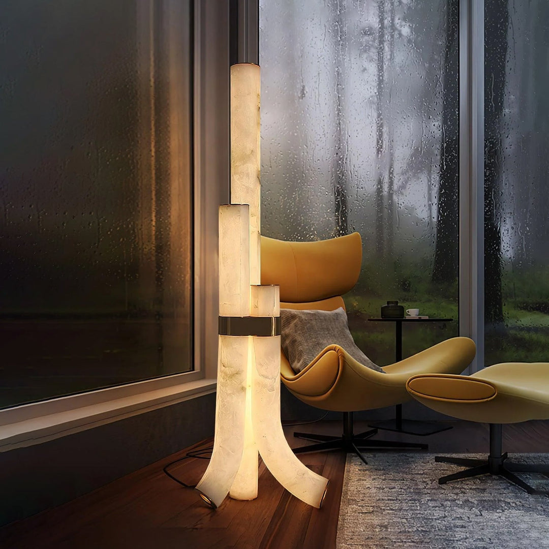 Soft Light, Strong Presence: Styling Your Space with Alabaster Floor Lamps - Vakkerlight