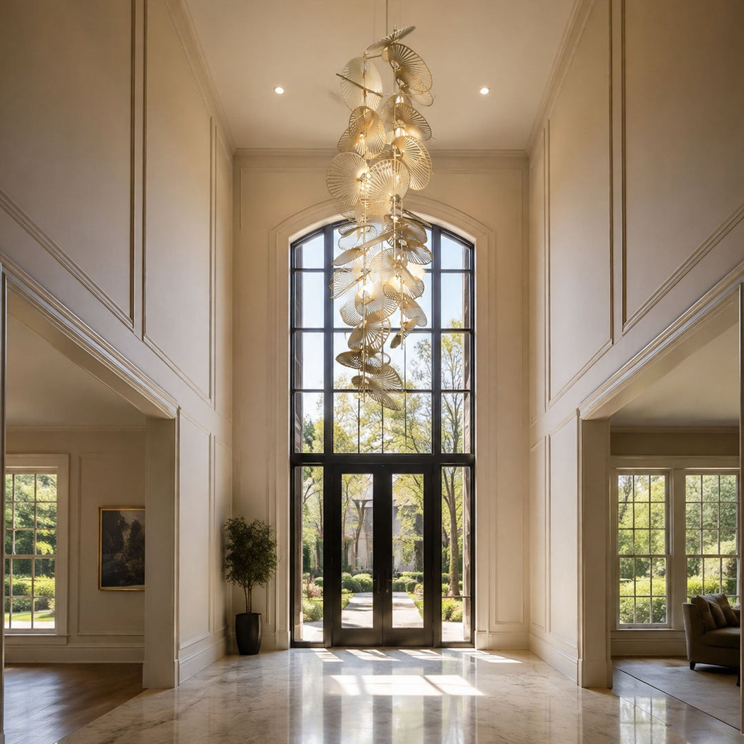 What Size Chandelier for a 2-Story Foyer? The 3-Step Rule