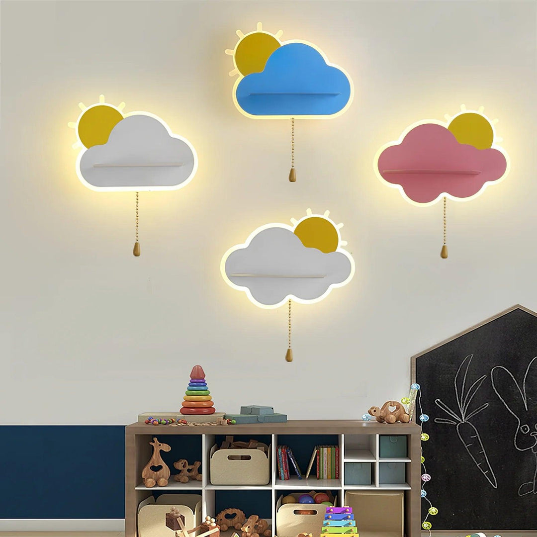 Fantasy Landscapes: Transforming Walls with Enchanting Children's Room Lights - Vakkerlight