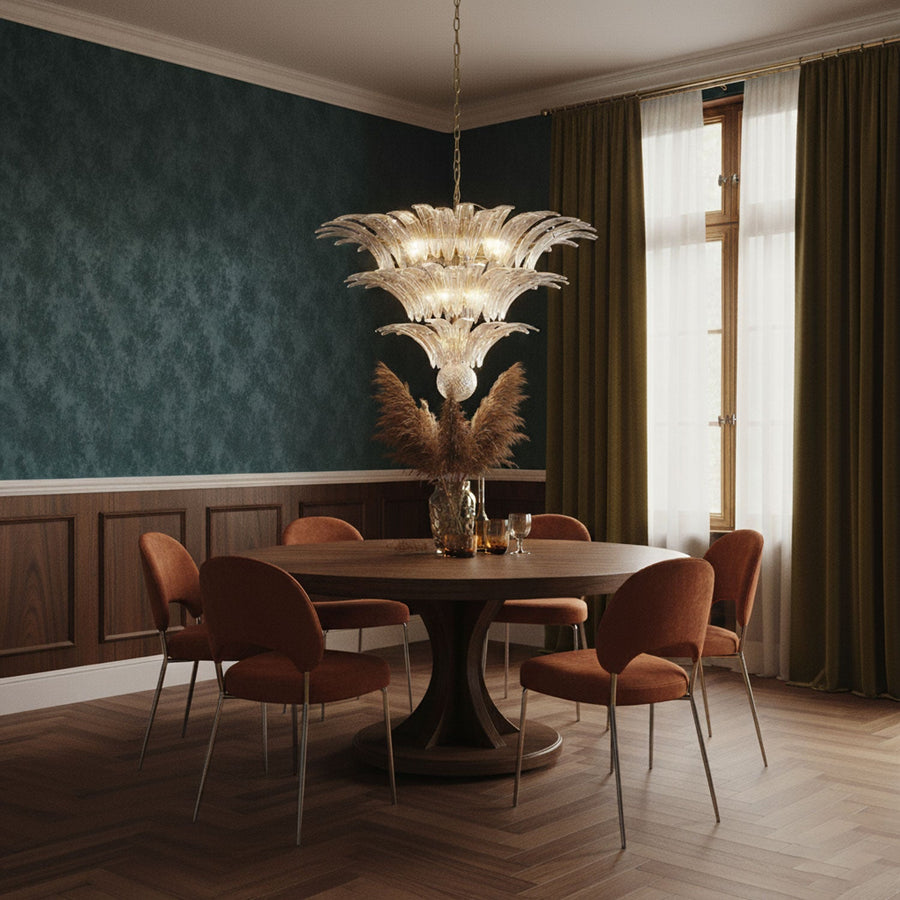 A Masterpiece of Light: When Venetian Plumes Grace Your Living Room - Vakkerlight