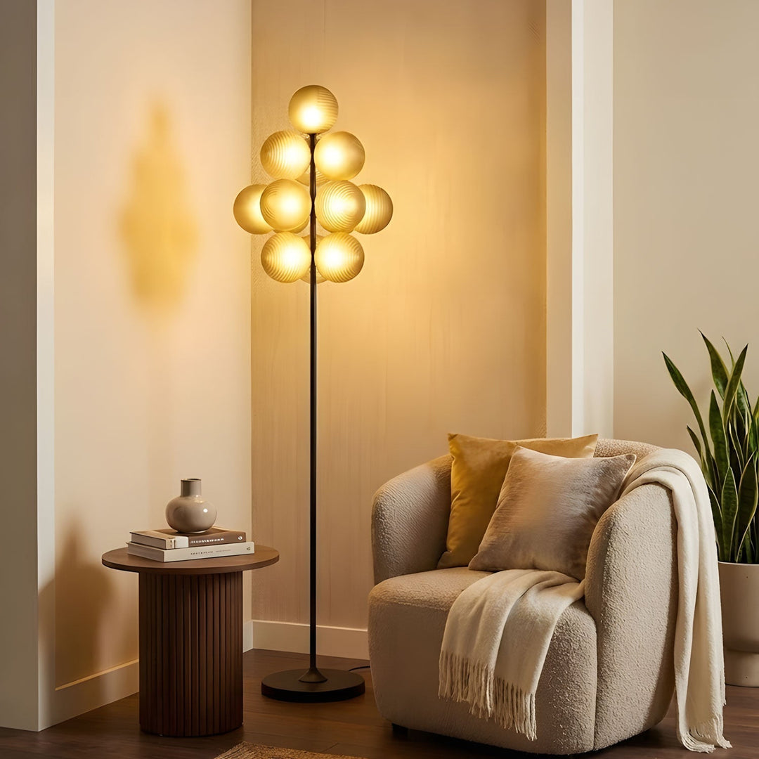 From a Grape Cluster to a Glow: The Design Story of the Grape Floor Lamp