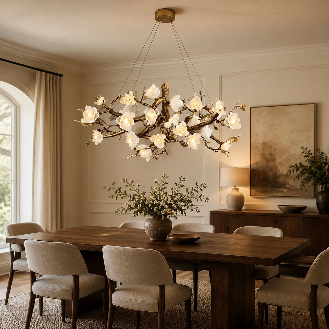 Ceramic Chandeliers: The Artful Way to Bring Nature, Warmth, and Sculptural Light Into Your Home - Vakkerlight