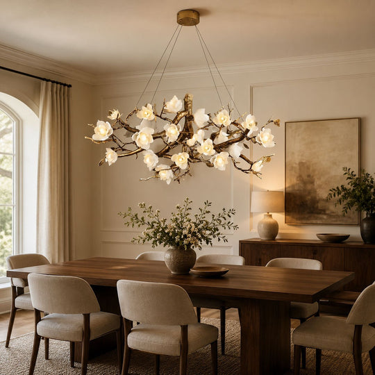 Ceramic Chandeliers: The Artful Way to Bring Nature, Warmth, and Sculptural Light Into Your Home
