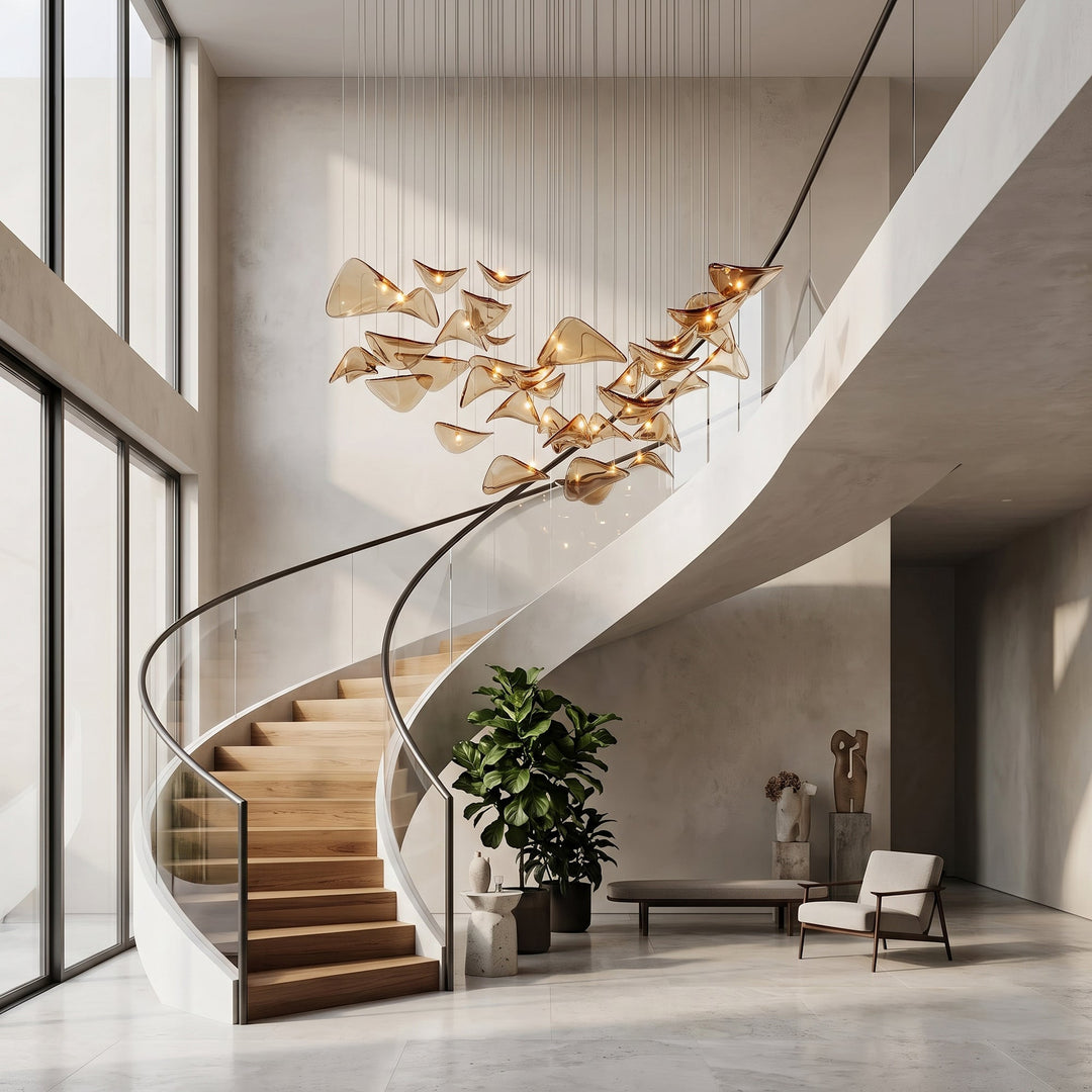 Wave Floating Leaf Chandelier: Design Story &amp; Setup Guide