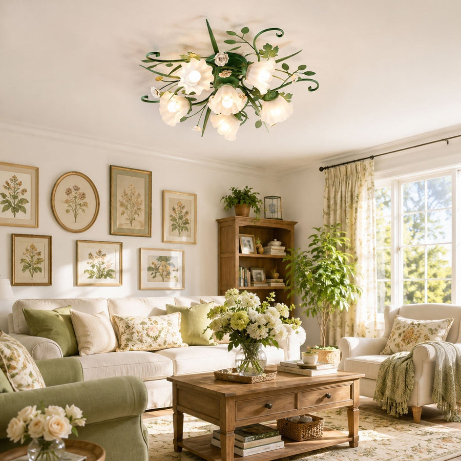 Create an Ever-Blooming Indoor Garden: A Guide to Styling Flower-Shaped Ceiling Lights - Vakkerlight