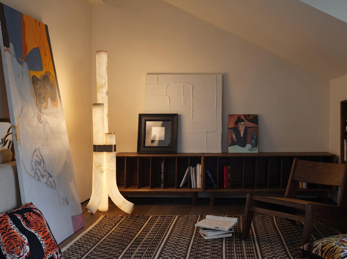 Alabaster Floor Lamps