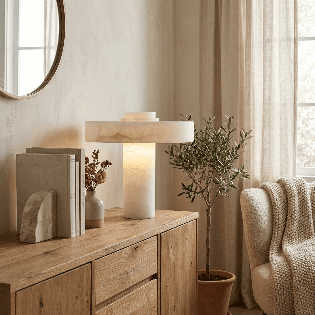 Alabaster Table Lamps - Vakkerlight