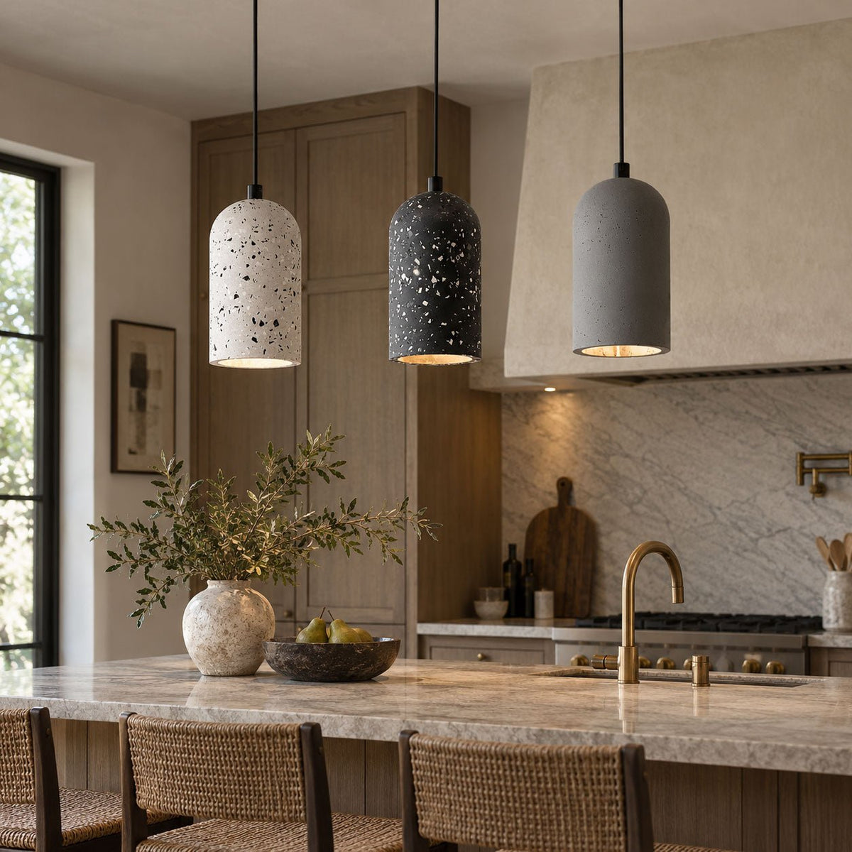 Cement Lamp Fixtures - Vakkerlight