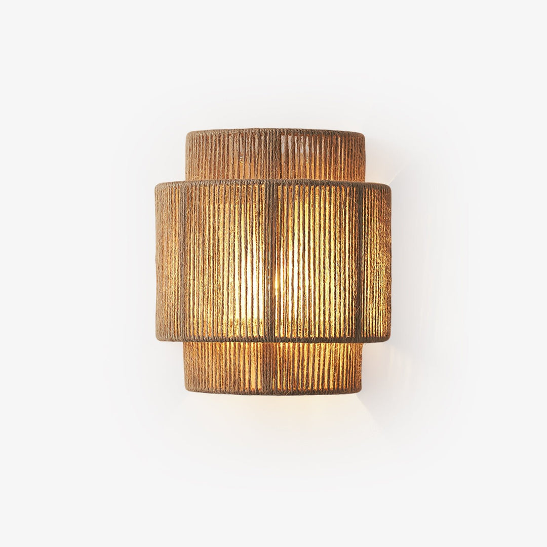 Rustic Weave Wall Lamp - Vakkerlight