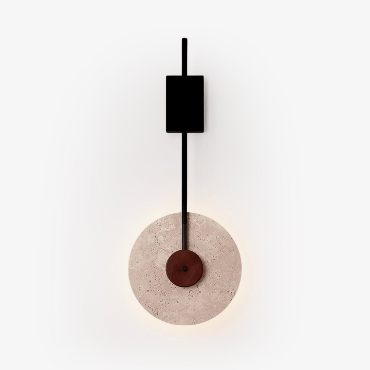 Disc Travertine Wall Lamp - Vakkerlight