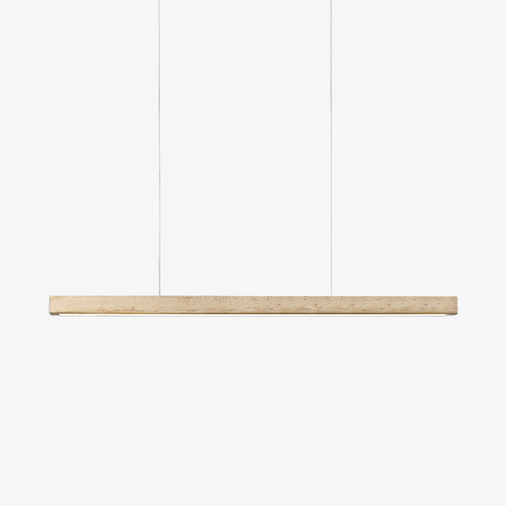 Linear Travertine Pendant Lamp - Vakkerlight