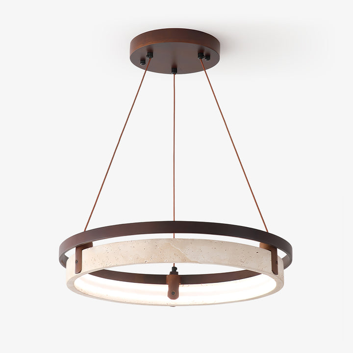 Orbit Travertine Pendant Light - Vakkerlight