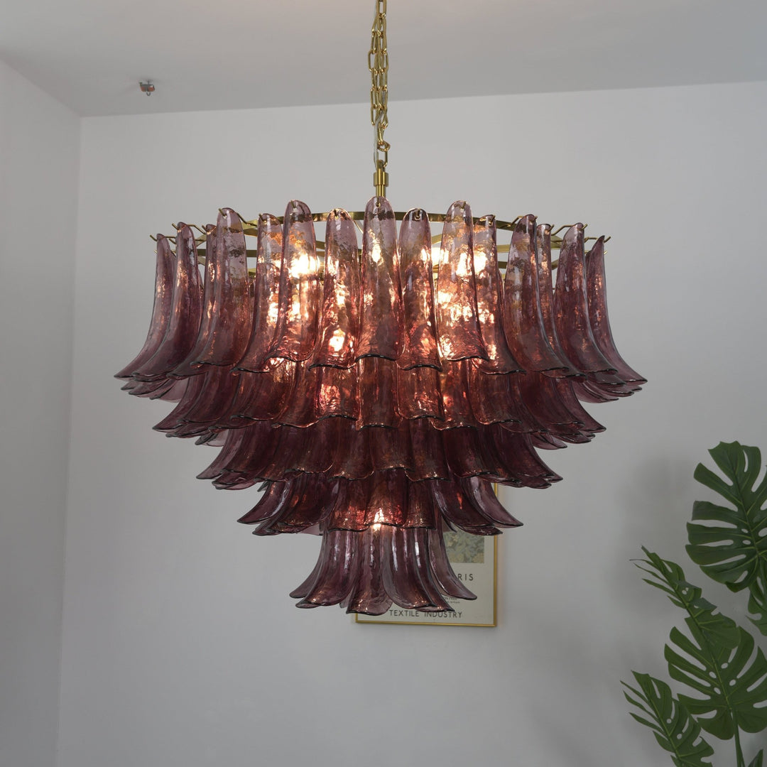 Amethyst Bloom Chandelier - Vakkerlight