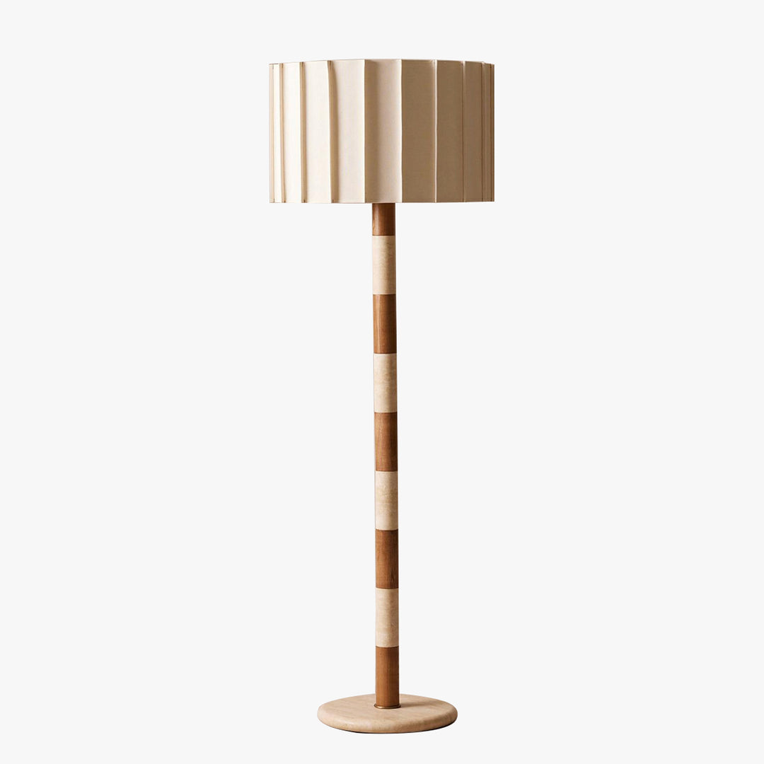 Travertine Striped Floor Lamp - Vakkerlight