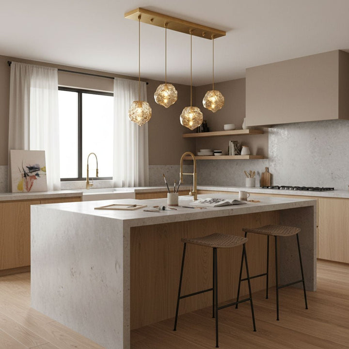 Illyria Ice Glass Pendant Lamp - Vakkerlight