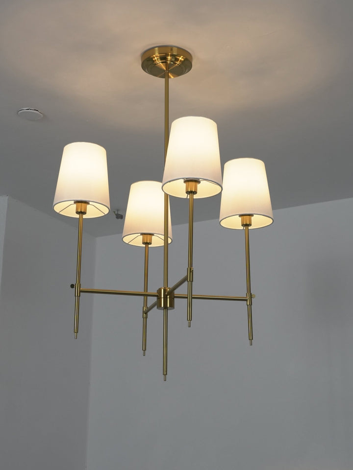 Elowen Brass Chandelier - Vakkerlight