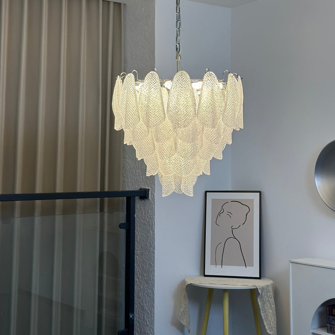Murano Glass Teardrop Chandelier - Vakkerlight
