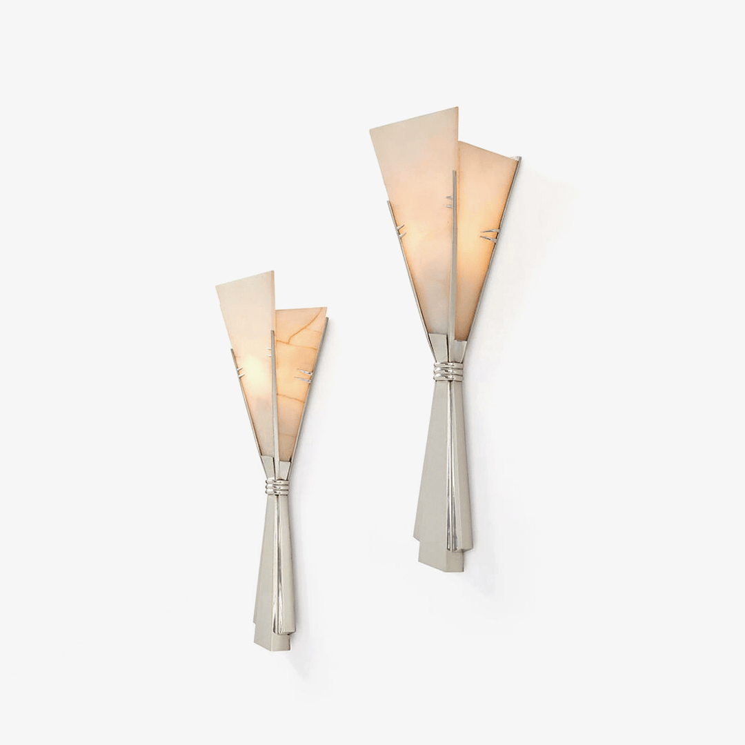 Florent Alabaster Fan Wall Sconce - Vakkerlight