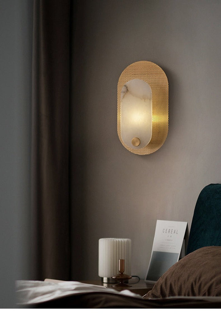 Perforated Oval Wall Sconce - Vakkerlight