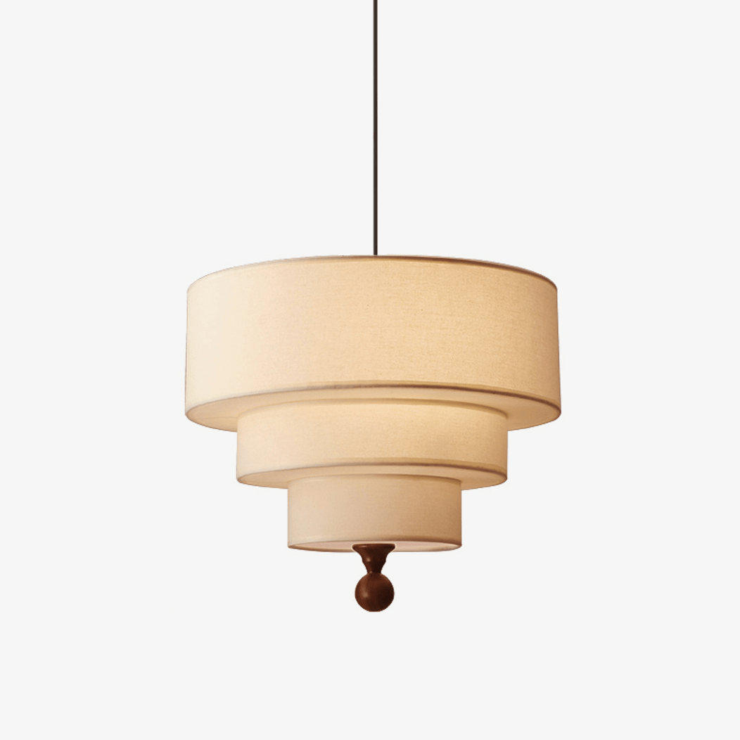Tiered Fabric Pendant Light - Vakkerlight