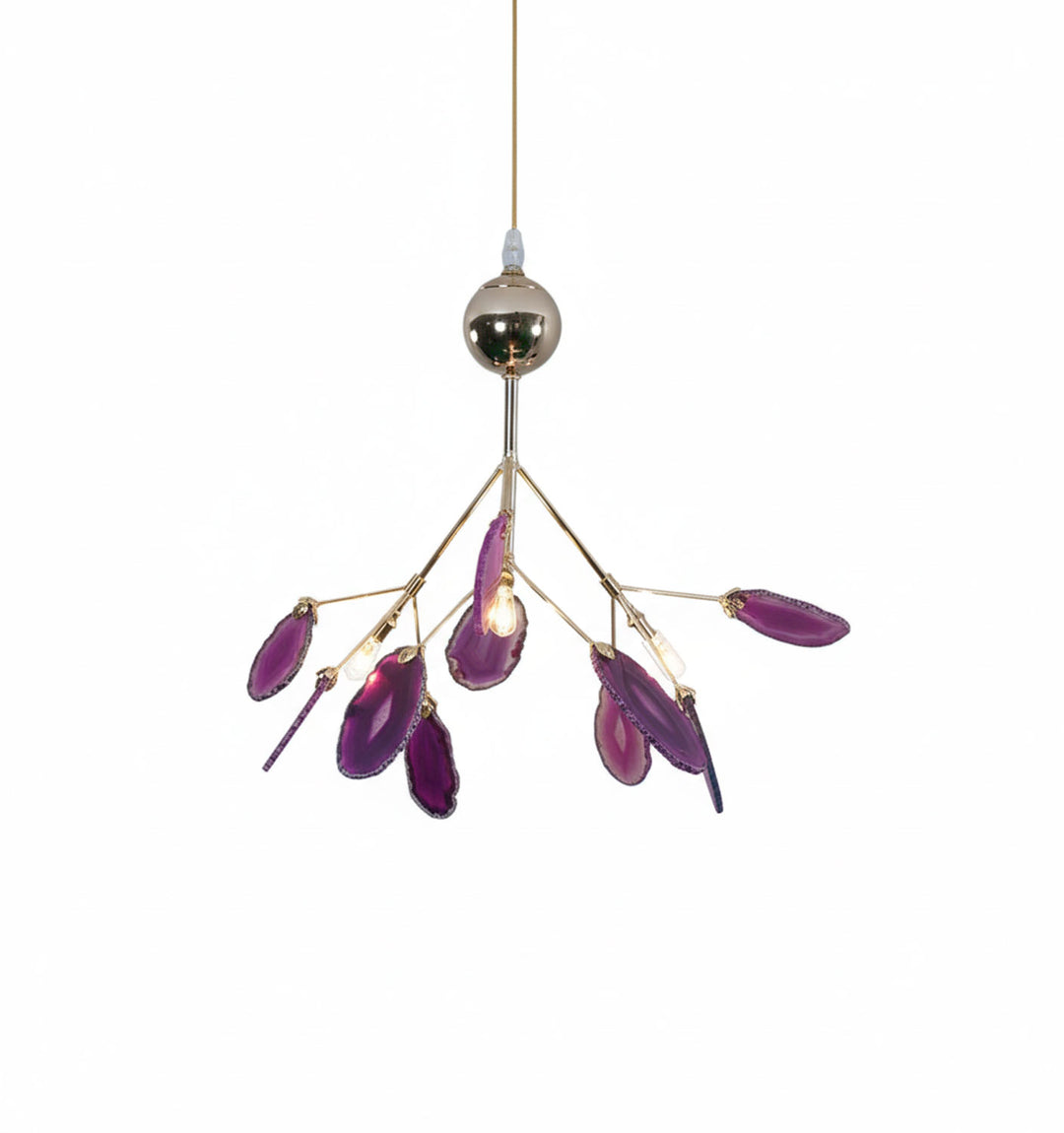 Agate Flake Chandelier - Vakkerlight