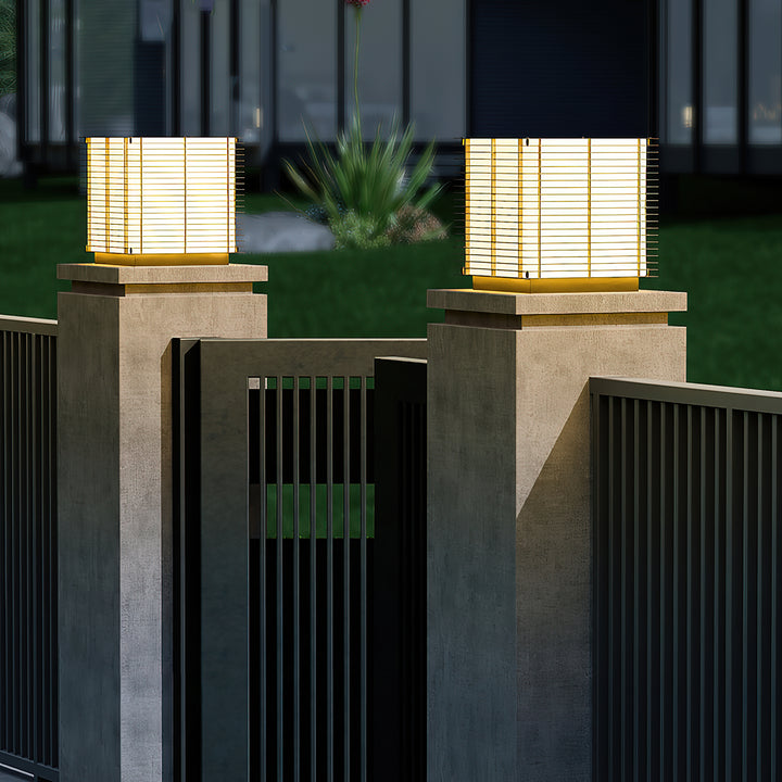 Grid Post Outdoor Light - Vakkerlight