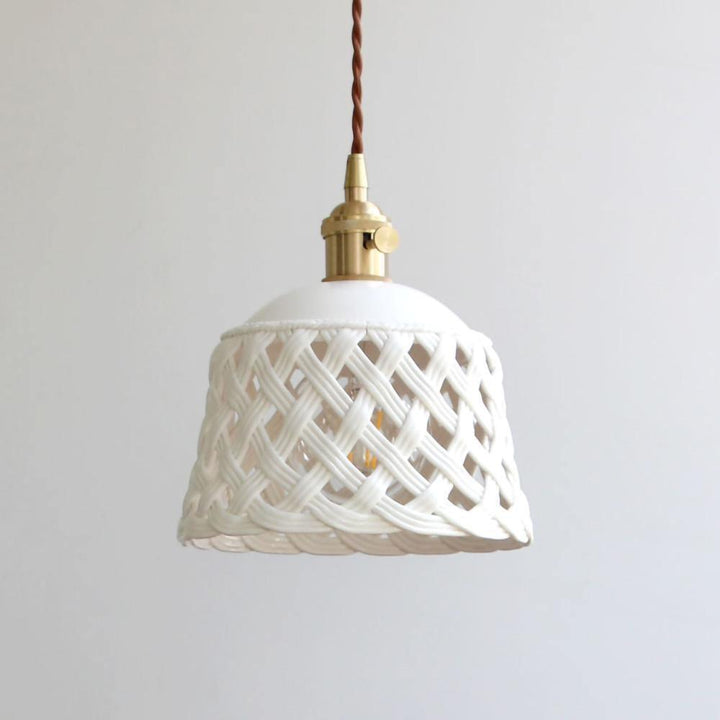 Miira Brass Pendant Swag Light - Vakkerlight