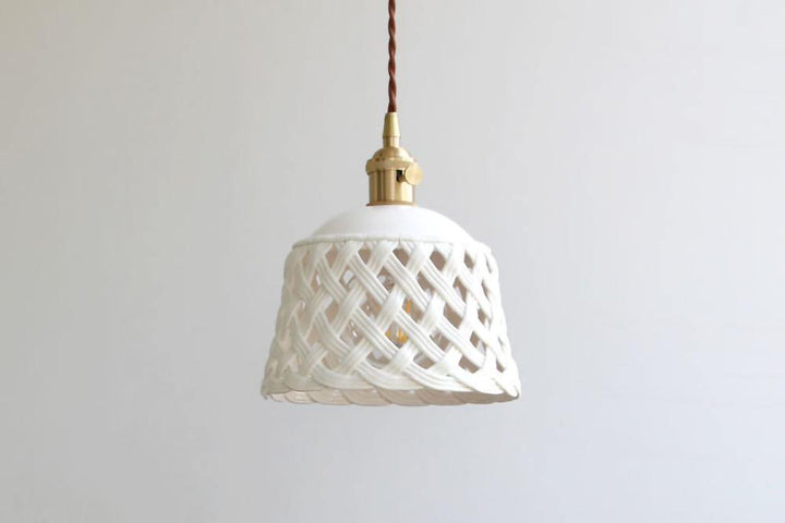 Miira Brass Pendant Swag Light - Vakkerlight