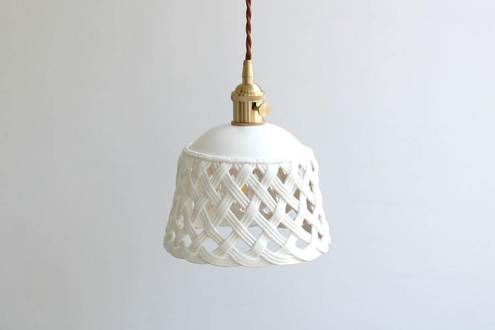 Miira Brass Pendant Swag Light - Vakkerlight